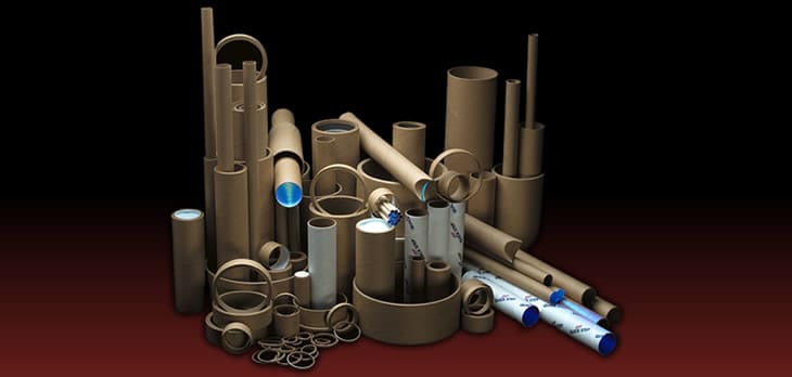 Paper tubes, cardboard tubes and paper cores from Valk Industries, Inc.